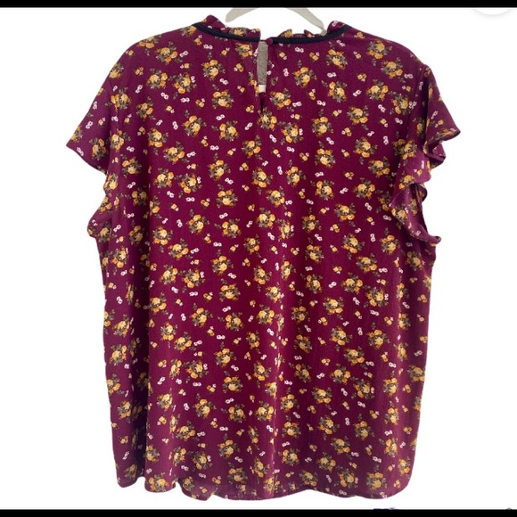Perch By Blu-Pepper Floral Present Top Size 3XL - Picture 2 of 4